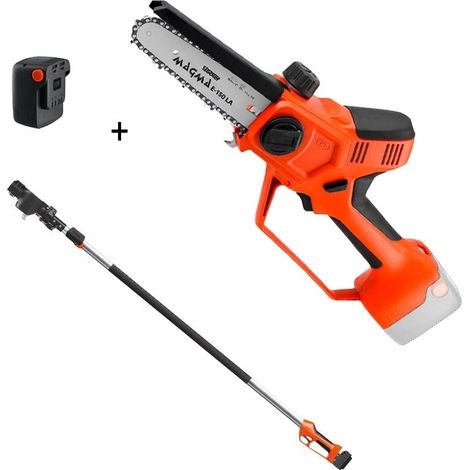 Kit Potatura Con Motosega 619 + Manico 584 e Batteria 312/7 STOCKER (1/5)