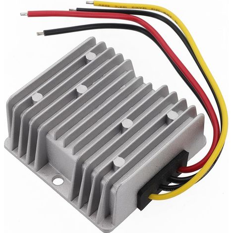 Bloc d'alimentation DC 6 V à 12 V - Convertisseur de tension 10 A 120 W avec haute efficacité 95 % pour applications industrielles marines - Boîtier étanche en aluminium IP67 (1/5)