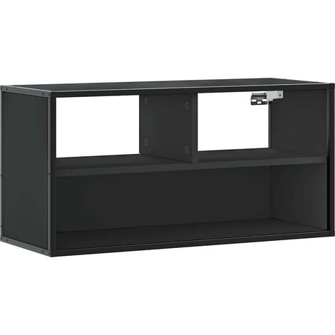 Maison Exclusive - TV-Schrank Schwarz 80x31x39,5 cm Holzwerkstoff