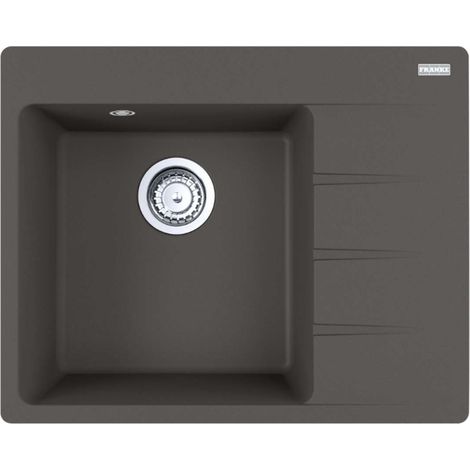 Franke Centro - Fragranitspüle CNG 611-62 TL/2, 62x50 cm, Schiefer grau 114.0713.949 (1/2)