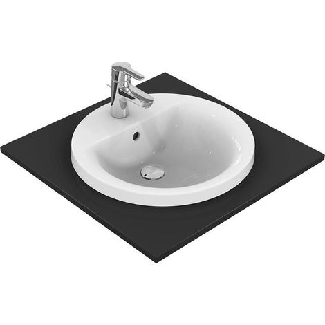 Lavabo à encastrer CONNECT rond 480mm blanc