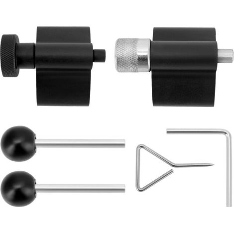 Kit de calage moteur distribution diesel - Outils de calage distribution de soupape blocage du vilebrequin pour VW 1.2, 1.4, 1.6, 1.9, 2.0 SDI TDI (1/5)
