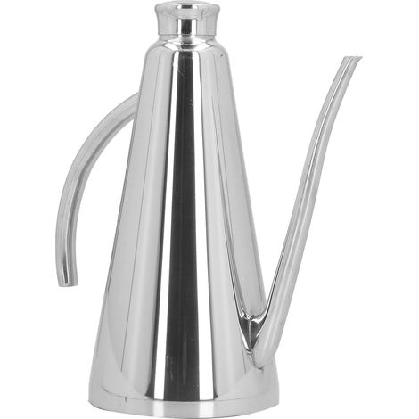 Bidon à huile et vinaigre en acier inoxydable, étanche et facile à nettoyer pour la cuisine