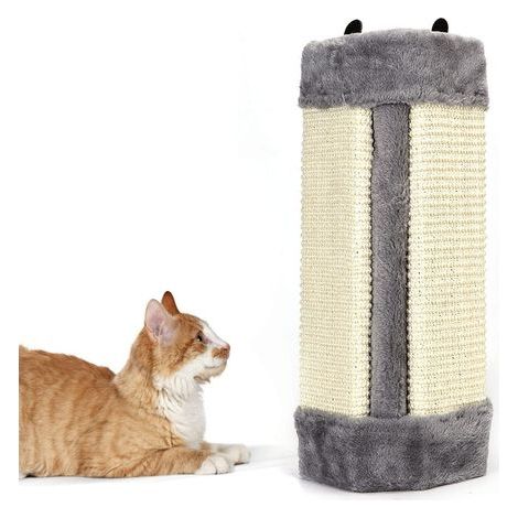 Katzenkratzmatte, Sisal-Kratzbäume, Katzenkratzbaum für die Ecke, Eckkratzmatte, Krallenschutz für das Sofa