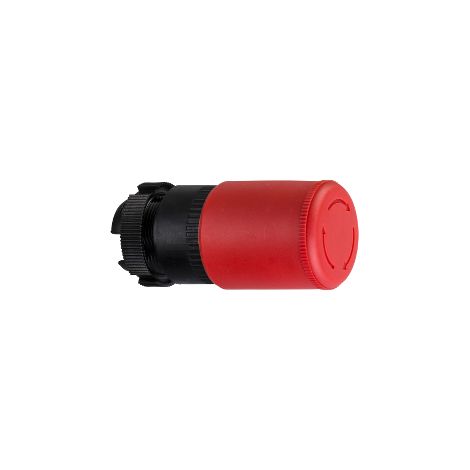 Harmony XAC - tête arrêt urgence - pousser tourner - Ø30 - rouge  - ZA2BS834 (1/4)