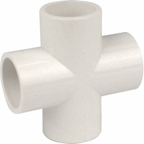 10-pack 20 mm 4-vägs tvärhuvud PVC-kopplingar for kraftig växthuskonstruktion (1/4)