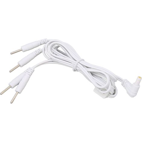 Câbles chauffants pour électrodes de 2,35 mm, câbles de remplacement de 1,2 m pour appareils TENS et instruments d'électrothérapie (1/5)