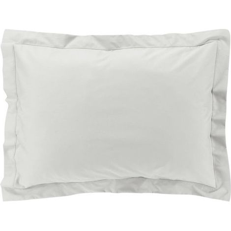 Filiyano – oreiller rectangulaire 50 x – Taie d'oreiller rectangulaire 50 x 70 cm - Percale 100 % coton - Blanche (1/5)