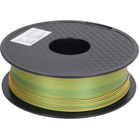 Filament PLA 1.75mm Soie Or Vert Violet - Matière Première Impression 3D (1/5)