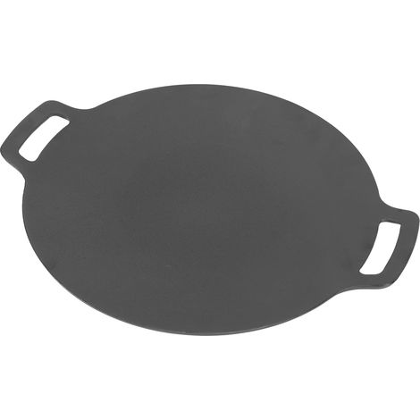 Runde koreanische Grillplatte, induktionsgeeignet, mit Aufbewahrungstasche, Durchmesser 30 cm (11,8 Zoll). (1/4)