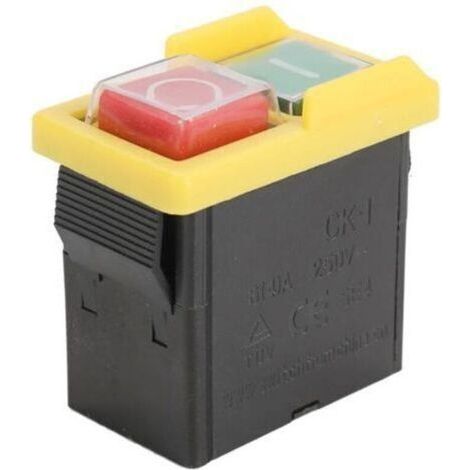 Commutateur, 250 tension universel CK1/250 V interrupteur de sécurité étanche à la poussière interrupteur meuleuse interrupteur électromagnétique (1/5)