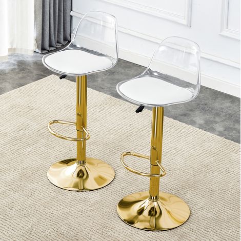 Set 2 sgabelli bar girevoli regolabili in metallo OKMYHOME (1/5)