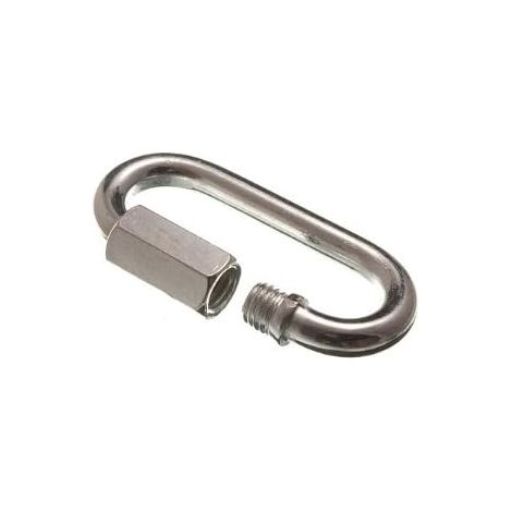 Lot de 12 maillons de réparation rapides M7 BZP en acier inoxydable (1/2)