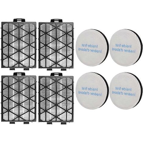 Filtre de 8PCS Eureka NEU652 / NEU651PL Flexreach Upright Aspirateur Filtre & Cotton pièce détachée (1/5)