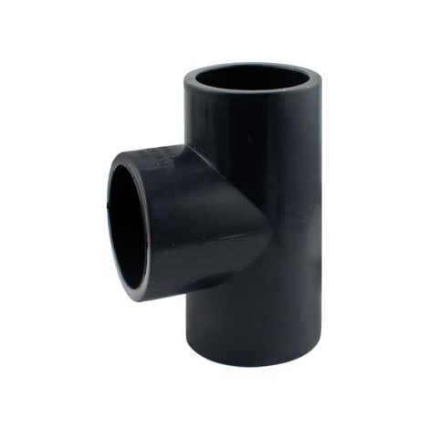 90º Druck-PVC-Klebe-T-Stück – 32 mm, IBIDE. (1/5)
