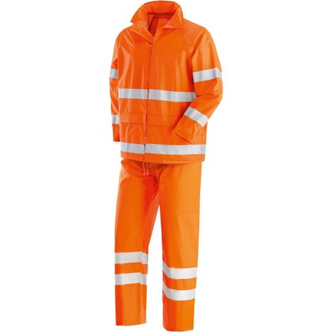 ENSEMBLE VESTE ET PANTALON HAUTE VISIBILITÉ Taille XXL