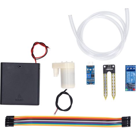 Kit d'arrosage électronique à monter soi-même - Module de système d'irrigation automatique - Capteur d'humidité du sol - Pompe (1/5)