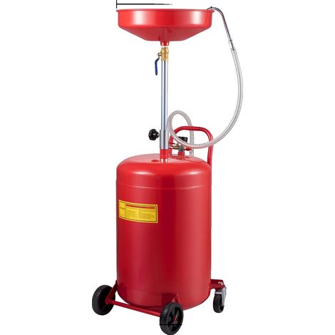 Serbatoio di scarico dell'olio, altezza regolabile, design a imbuto grande, senza valvola (1/2)