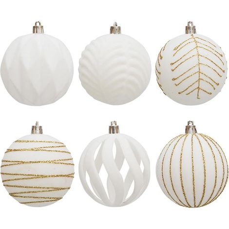 Boule d'arbre de Vacances – Sphère décorative Brillante, décoration Suspendue réfléchissante, Accent de Festival rayonnant, pièce d'exposition de fête accrocheuse, Accessoire de célébration d'h (1/5)