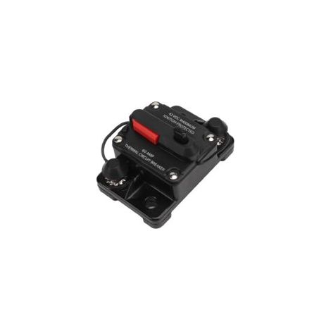 Disjoncteur en ligne réinitialisable pour audio stéréo de voiture 12 V 30 A/40 A/60 A, fusible à récupération automatique (60 A) (1/4)