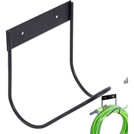 Gartenschlauchhalter, robustes Metallschlauchregal, abnehmbares Gartenschlauch Aufbewahrungsregal, stabiler, freistehender Schlauchhalter (1/4)