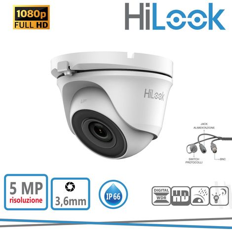 TELECAMERA DOME 5MP 3,6 MM RISOLUZIONE 2560X1944