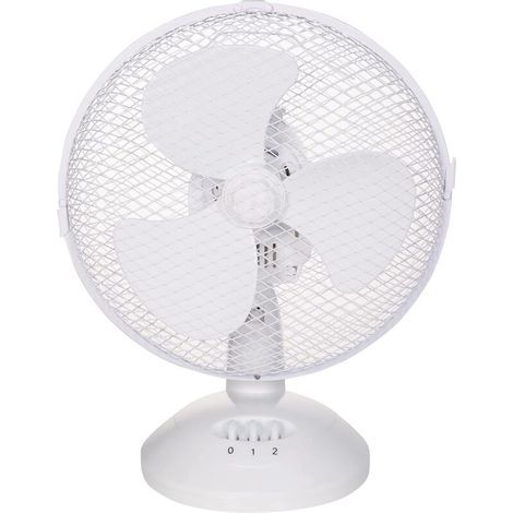 Russell Hobbs Rhpdf0921 Ventilateur De Bureau Portable 22.9 Cm, 2 Vitesses, Oscillation Grand Angle, Fonctionnement Silencieux, La Chambre Ou Le Bureau (1/5)