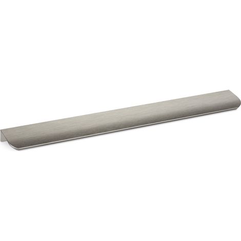 10er Pack - Griffleiste BLANKETT TOMMY 350 x 18 x 42 mm Aluminium Edelstahloptik gebürstet