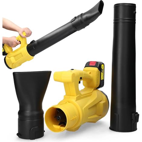 Souffleur d'air électrique portatif à 6 Vitesses réglables for dépoussiérage de Cour (1/5)