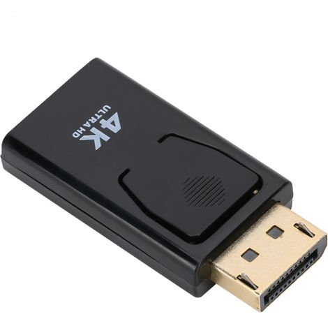 Adaptador Displayport Macho a HDMI Hembra - Resolución hasta 4Kx2K - Para PC Portátil y Proyector - 1 Unidad (1/5)