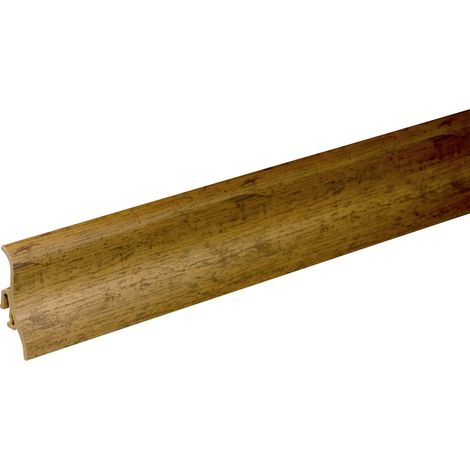 FN Neuhofer Fußleiste 250 cm 48 x 21 mm Eiche rustikal Leisten (1/3)