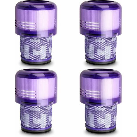 YMYNY 4er-Pack Ersatz-Staubsaugerfilter, kompatibel mit Dyson V11 Torque Drive, V11 Animal, V15, kabellosem Sensorstaubsauger, Vergleich mit Teil 970013-02 (1/5)