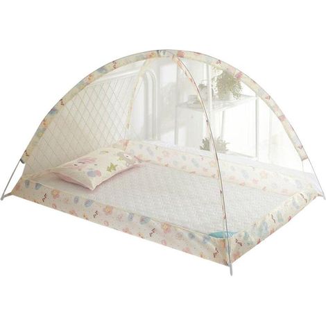 Zanzariera per neonati, installazione gratuita, tenda da notte pieghevole per bambini, zanzariera portatile, riparo per camera da letto, culla