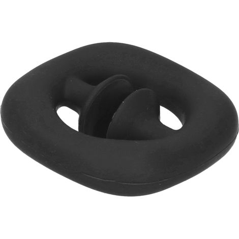 Poignée de Force en Silicone pour Entraînement Musculaire et Anti-Stress - Noir (1/5)