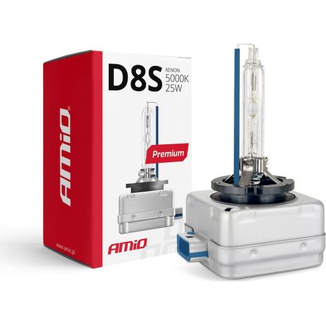 Bombilla de xenón hid xenón D8S 5000K AMiO premium amio-02395 (1/2)