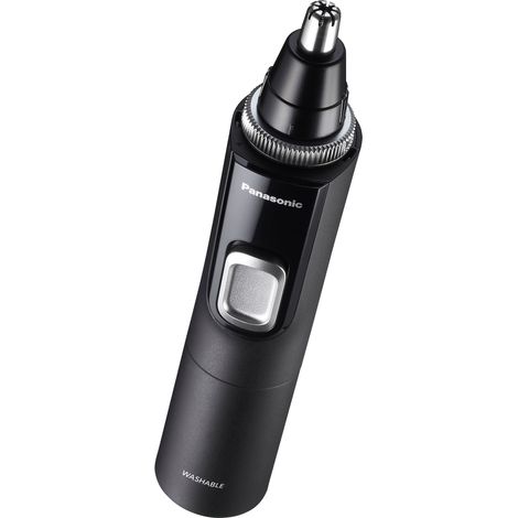 Panasonic ER-GN300K503 Brow Trimmer for Dry and Wet Nose Black 3.8 x 3.4 x 16.4 cm
