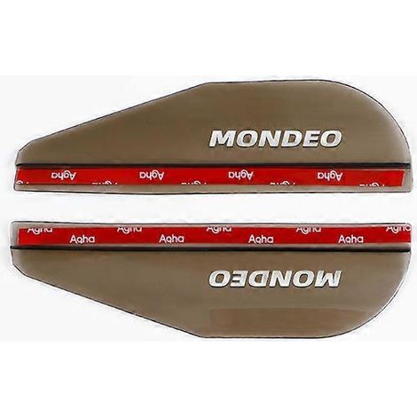 Déflecteur de pluie pour rétroviseur extérieur de voiture Ford Mondeo Mk3 Mk4 Mk5 - Accessoires de style automobile - Panneaux de porte intérieurs et pièces (1/5)