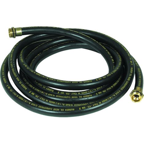 Tuyau gasoil 19mm diamètre 10m avec raccord 1' pour transport de gasoil – 8456 – Piusi