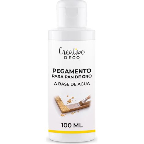 Cola para Pan de Oro a Base de Agua Transparente 100 ml