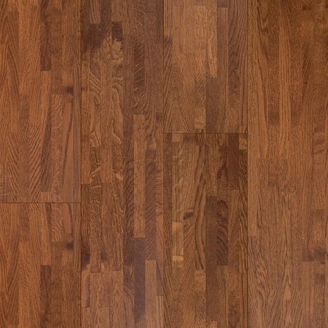 Naturasol – Parquet massif chêne abouté golden wheat – lames longues 1,90 m – largeur 19 cm – vernis mat pour entretien facile (1/2)