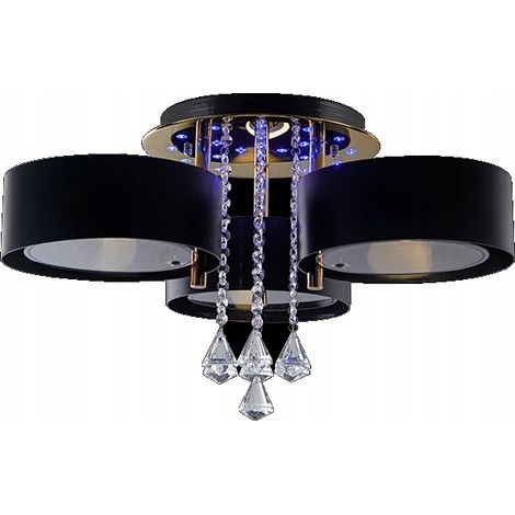 ELEMENTO DE LÁMPARA DE TECHO ANTILA DRS8006/3 TR BL DORADO/NEGRO 1 unidad. (1/5)