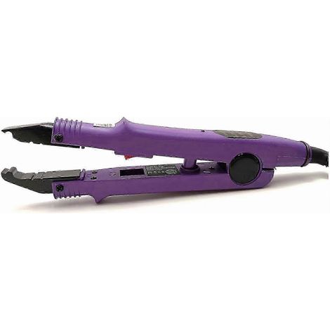 Outil pour extensions de cheveux à la kératine avec technologie de fer à repasser (1/5)