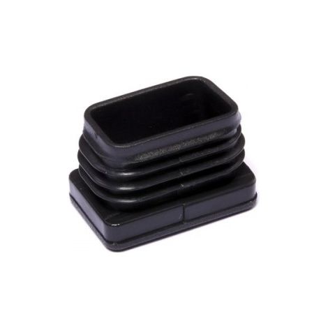 BRINOX b75825N-Embout intérieur rectangulaire 10x 25mm couleur Noir
