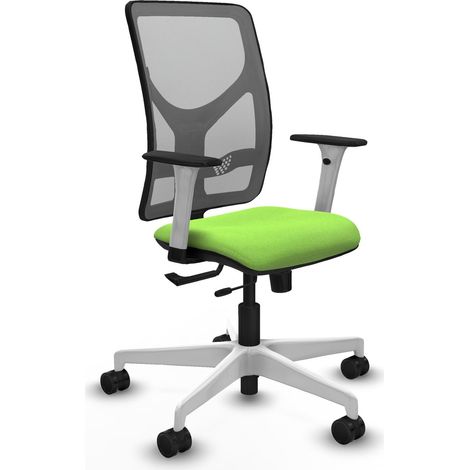 Silla de oficina piqueras y crespo Motilla blanco espuma alta densidad (1/2)