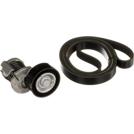 Jeu de courroies trapézoïdales à nervures Gates K036PK1070 AUDI