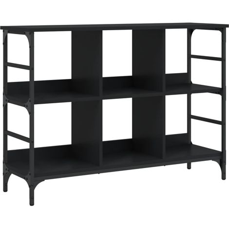 Credenza buffet cassettiera mobile contenitore organizer cucina soggiorno soggiorno 102 x 32 x 73,5 cm derivati del legno nero 020035815