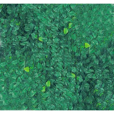 Arella Siepe Sintetica Artificiale 1,5x20m in Polipropilene Bauer Foglie di Lauro