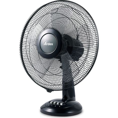 Ardes AR5S41 Ventilatore Da Tavolo 40 Cm Nero (1/4)
