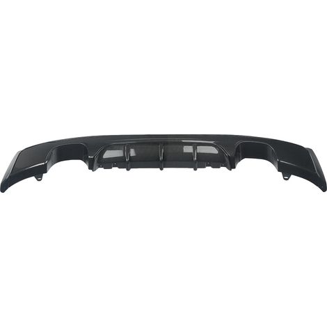 Difusor trasero para parachoques, plástico ABS de alta calidad, estilo M Performance, aspecto de fibra de carbono. (1/2)