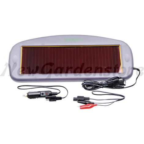 Cargador de energía solar 120mA / 1,5W 12V 375x165x20 tractor de césped